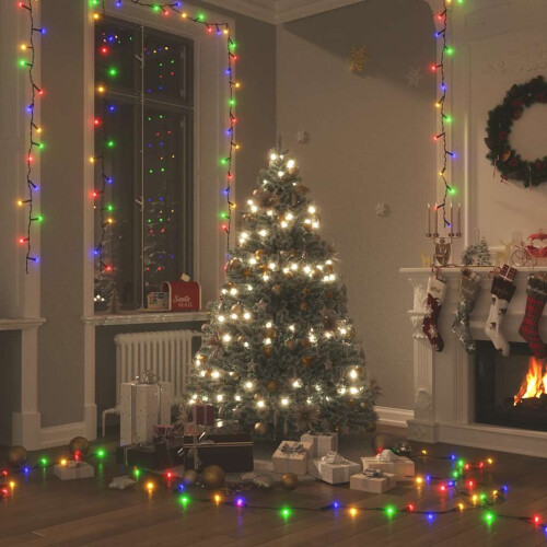 Berkfield Light String with 400 LEDs Multicolour 40m 8 Light Effects
