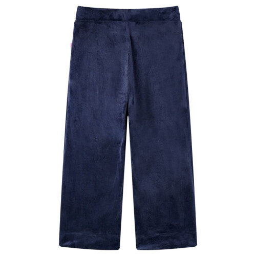 Kids' Pants Velvet Dark Blue 116 1
