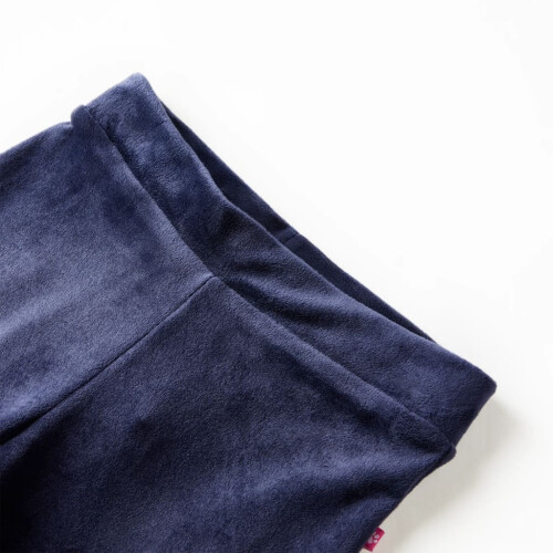 Kids' Pants Velvet Dark Blue 116 2