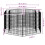 Berkfield Hexagonal Gabion Raised Bed 100x90x50 cm 6
