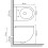 Berkfield Wall Hung Rimless Toilet with Bidet Function Ceramic Black 11