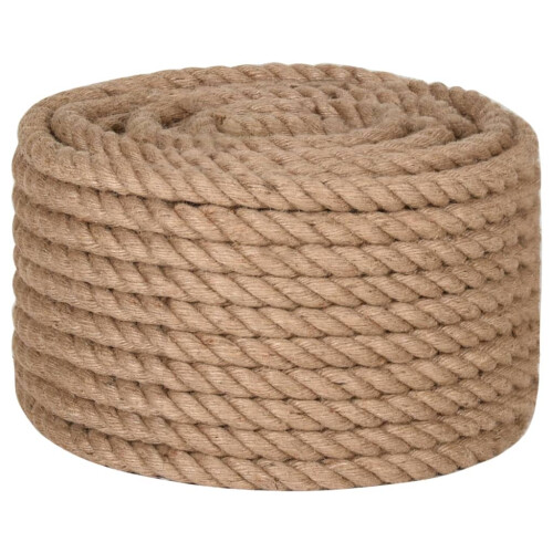 Berkfield Jute Rope 25 m Long 20 mm Thick 2