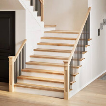 Berkfield Stair Treads 4 pcs Untreated 110x30x2 cm Solid Wood Oak