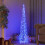 Berkfield Acrylic Decorative LED Light Cone Blue 120 cm 1