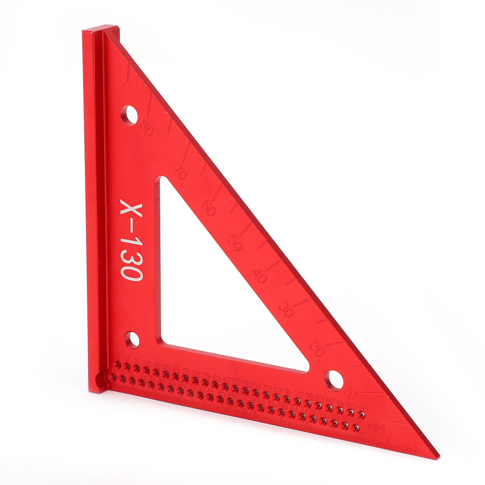 Scribing Triangular Ruler Aluminum Alloy 18X12.8cm 7901393822534