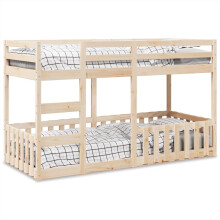 Berkfield Bunk Bed 90x200 cm Solid Wood Pine