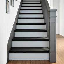 Berkfield Stair Treads 2 pcs Dark Brown 80x25x2 cm Solid Wood Oak
