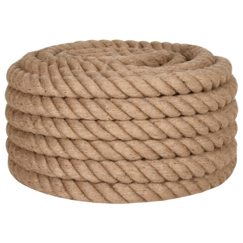Berkfield Jute Rope 5 m Long 50 mm Thick 2