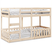 Berkfield Bunk Bed 75x190 cm Solid Wood Pine