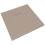 Berkfield Shower Base Tray SMC Brown 80x80 cm 5