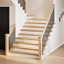 Berkfield Stair Treads 20 pcs Untreated 110x30x2 cm Solid Wood Oak
