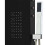 Berkfield Shower Panel Unit Aluminium 20x44x130 cm Black 8
