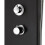 Berkfield Shower Panel Unit Aluminium 20x44x130 cm Black 9