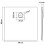 Berkfield Shower Base Tray SMC Black 80x80 cm 6