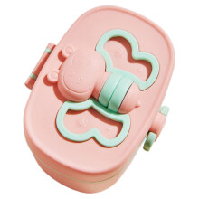 Baby Formula Dispenser with Built‑in Measuring Spoon, Compact Travel Milk Powder Container for Snacks