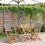 Berkfield 3 Piece Bistro Set Grey Poly Rattan and Solid Wood 1