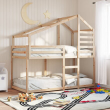 Berkfield Bunk Bed without Mattress 90x200 cm Solid Wood Pine