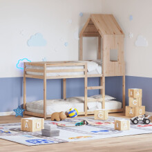 Berkfield Bunk Bed without Mattress 90x200 cm Solid Wood Pine