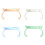 Baby Bottle Handle with Ergonomic Square Grip, Replaceable Design for Easy Feeding and Nursing Bottles 2