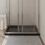 Berkfield Rectangular ABS Shower Base Tray Black 80x90 cm 3