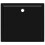 Berkfield Rectangular ABS Shower Base Tray Black 80x90 cm 6