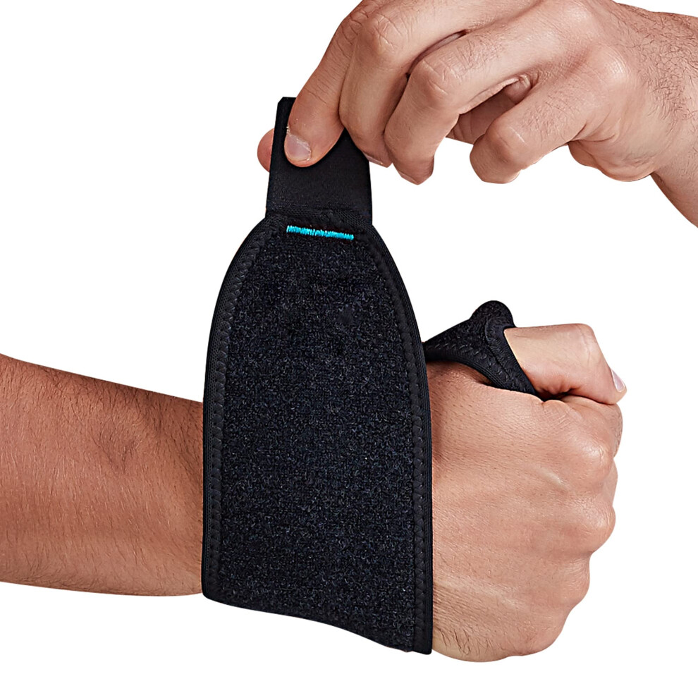 Wrist Brace for Carpal Tunnel with Thumb Support, Adjustable Compression Wrist Strap for Pain Relief