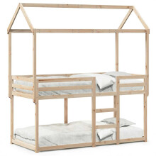 Berkfield Bunk Bed without Mattress 90x200 cm Solid Wood Pine