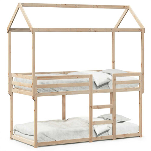 Berkfield Bunk Bed without Mattress 90x200 cm Solid Wood Pine