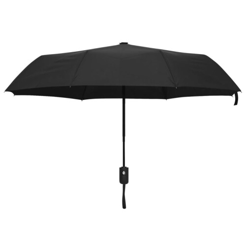 Berkfield Automatic Folding Umbrella Black 95 cm 1