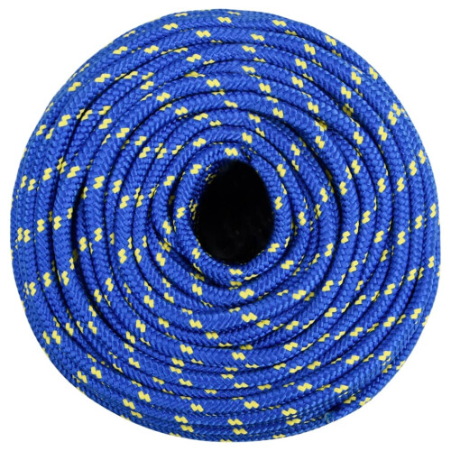 Berkfield Boat Rope Blue 8 mm 250 m Polypropylene 2