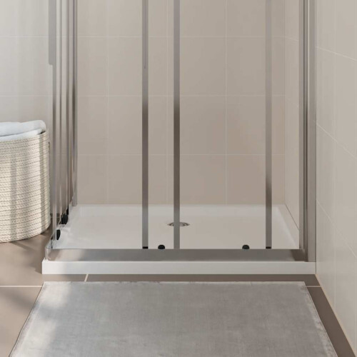 Berkfield Rectangular ABS Shower Base Tray 70x90 cm 2