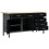 Berkfield Workbench Black 160x60x85 cm Steel 2