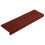 Berkfield Stair Mats Self-adhesive 5 pcs 65x21x4 cm Bordeaux Red Rectangular Edge 2