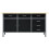 Berkfield Workbench Black 160x60x85 cm Steel 3