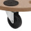 Berkfield Dolly Trolleys 2 pcs Round Engineered Wood 8