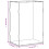 Berkfield Display Box Transparent 17x12x25 cm Acrylic 6
