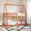 Berkfield Bunk Bed without Mattress Wax Brown 80x200 cm Solid Wood Pine 1