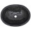 Berkfield Sink Black 53x40x15 cm Marble 5