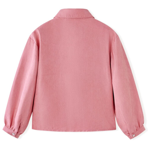 Kids' Blouse with Lantern Sleeves Old Rose 116 1