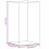 Berkfield Display Box Transparent 20x20x38 cm Acrylic 6