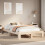 Berkfield Bed Frame without Mattress 120x190 cm Small Double Solid Wood Pine 1