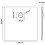 Berkfield Shower Base Tray SMC Grey 90x90 cm 8