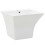 Berkfield Wall-mounted Basin Ceramic White 500x450x410 mm 2