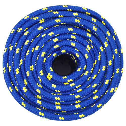 Berkfield Boat Rope Blue 14 mm 25 m Polypropylene 2