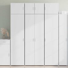 Berkfield Highboard White 70x42.5x185 cm Engineered Wood