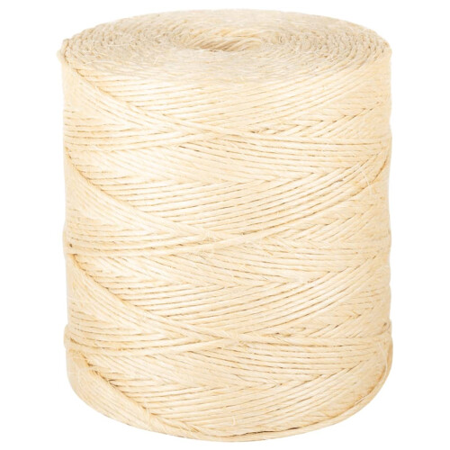Berkfield Rope 100% Sisal 2 mm 300 m 1