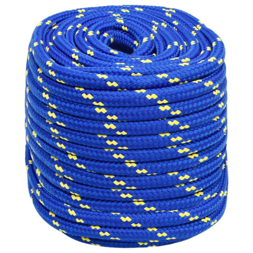 Berkfield Boat Rope Blue 16 mm 25 m Polypropylene 1