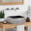 Berkfield Sink Black 30x30x13 cm Marble 3