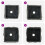 Berkfield Sink Black 30x30x13 cm Marble 8
