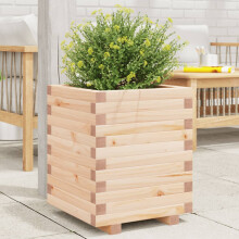 Berkfield Garden Planter 40x40x49.5 cm Solid Wood Pine